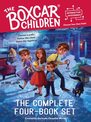 cover image of The Boxcar Children Interactive Mysteries 4-Book Set